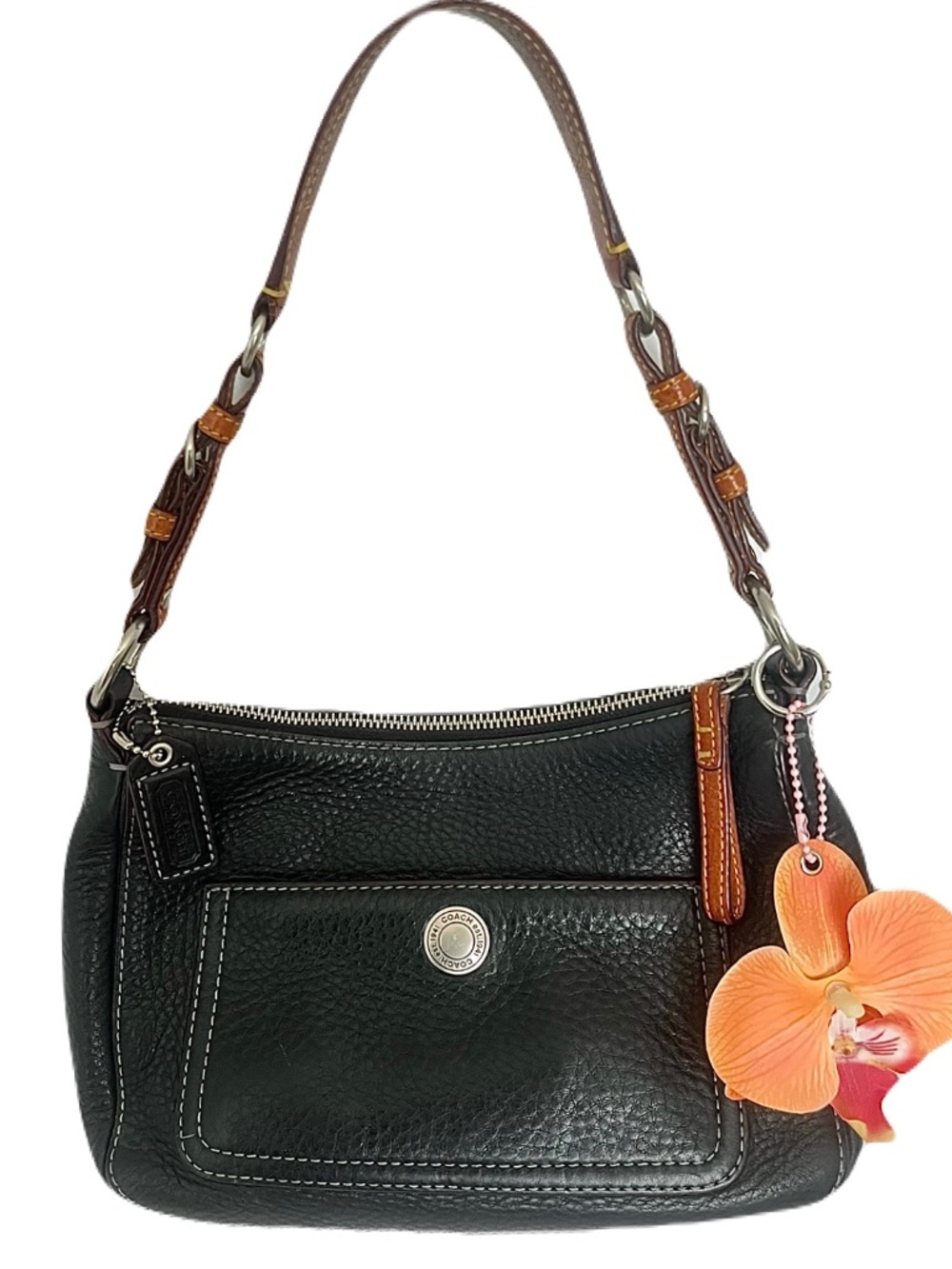 Coach vintage y2k leather soho bag with brown leather strap